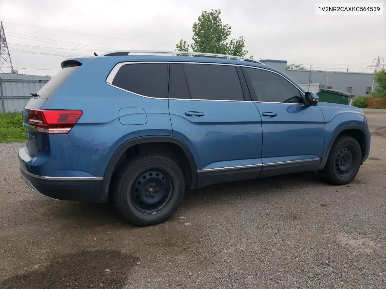 2019 Volkswagen Atlas Sel Premium VIN: 1V2NR2CAXKC564539 Lot: 61960565