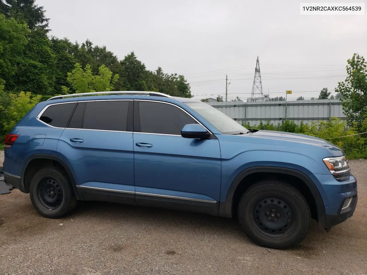 2019 Volkswagen Atlas Sel Premium VIN: 1V2NR2CAXKC564539 Lot: 61960565