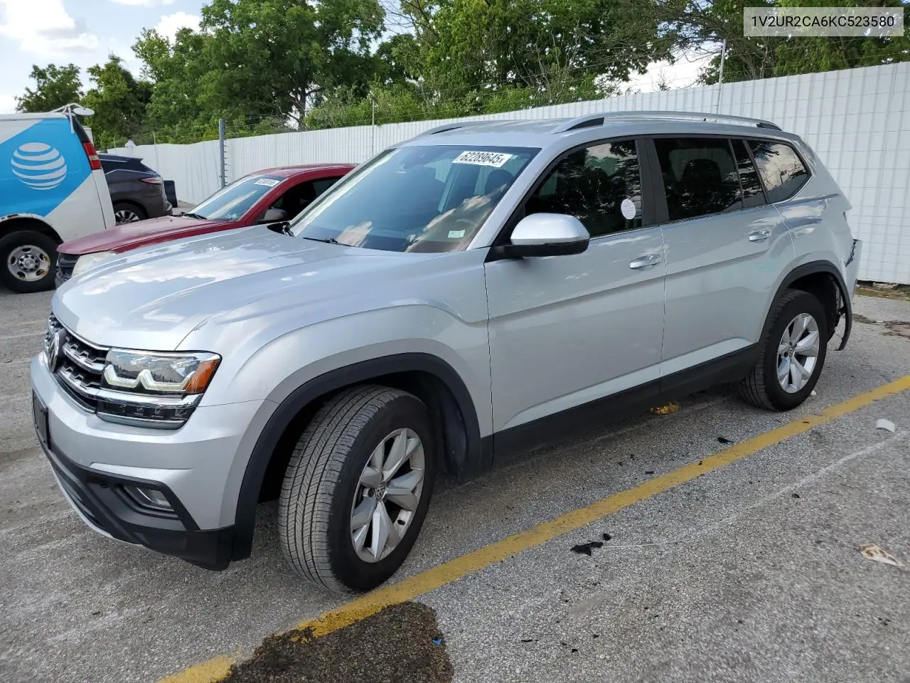 2019 Volkswagen Atlas Se VIN: 1V2UR2CA6KC523580 Lot: 62289645