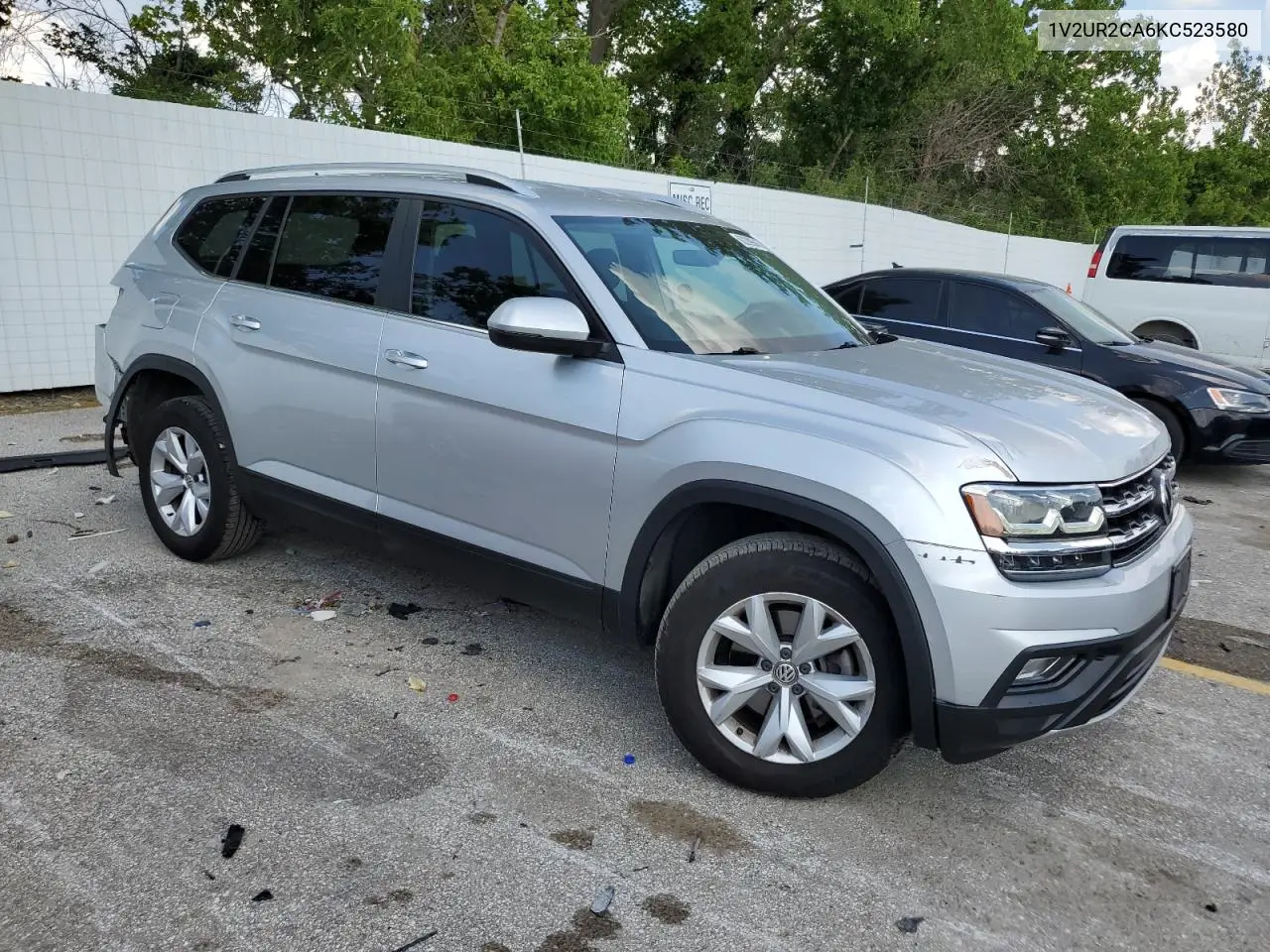 2019 Volkswagen Atlas Se VIN: 1V2UR2CA6KC523580 Lot: 62289645