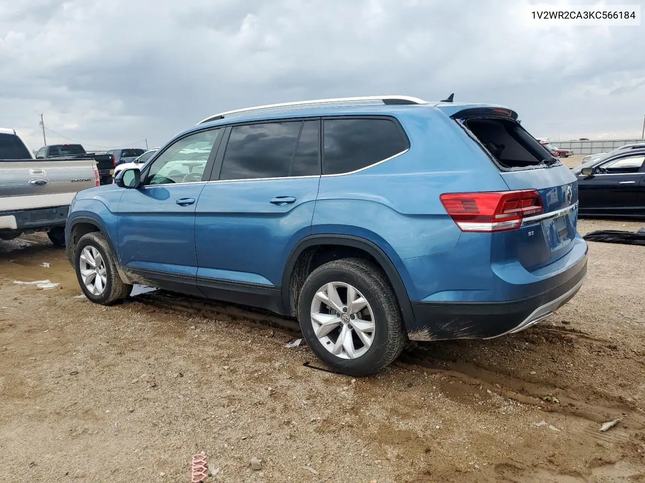 2019 Volkswagen Atlas Se VIN: 1V2WR2CA3KC566184 Lot: 62429835