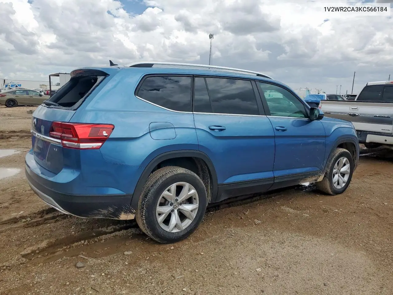 2019 Volkswagen Atlas Se VIN: 1V2WR2CA3KC566184 Lot: 62429835