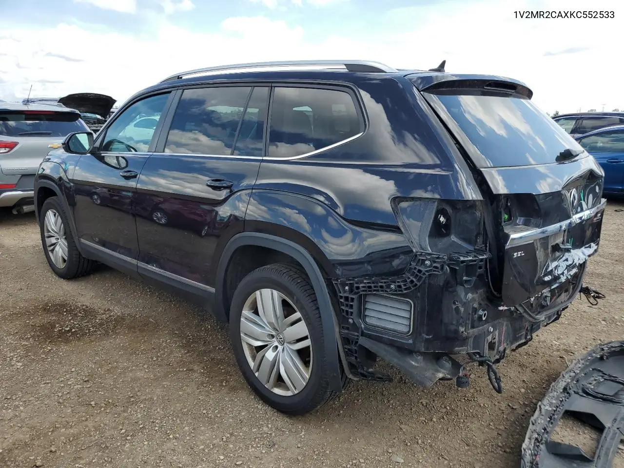 2019 Volkswagen Atlas Sel VIN: 1V2MR2CAXKC552533 Lot: 62471965