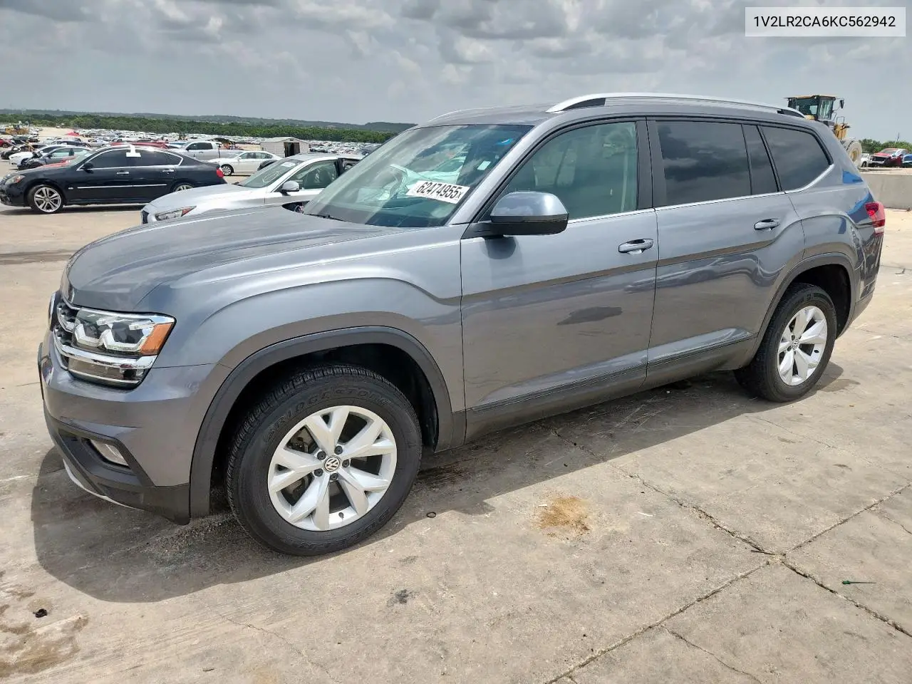 2019 Volkswagen Atlas Se VIN: 1V2LR2CA6KC562942 Lot: 62474955