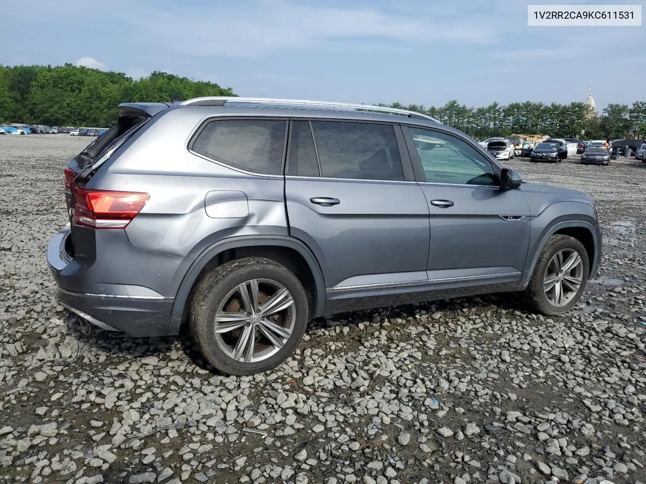 2019 Volkswagen Atlas Sel VIN: 1V2RR2CA9KC611531 Lot: 62657995
