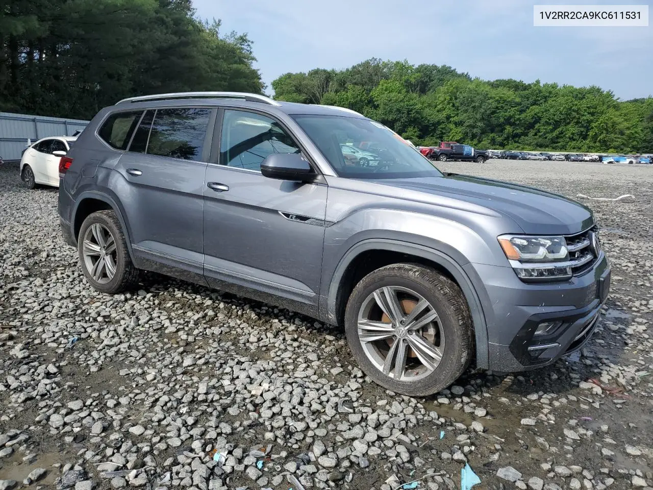 2019 Volkswagen Atlas Sel VIN: 1V2RR2CA9KC611531 Lot: 62657995