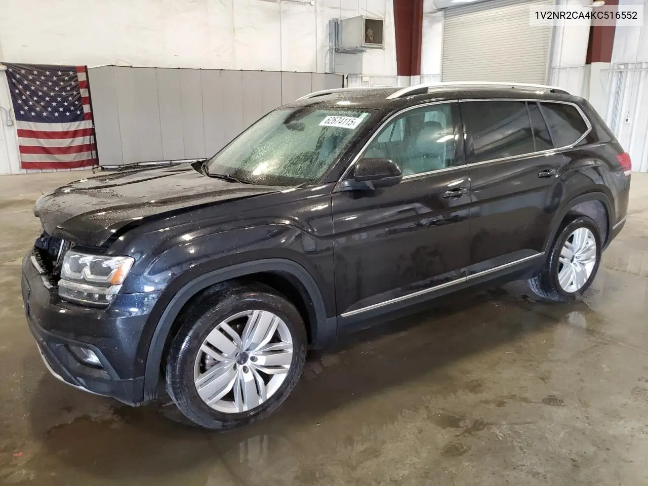 2019 Volkswagen Atlas Sel Premium VIN: 1V2NR2CA4KC516552 Lot: 62674115