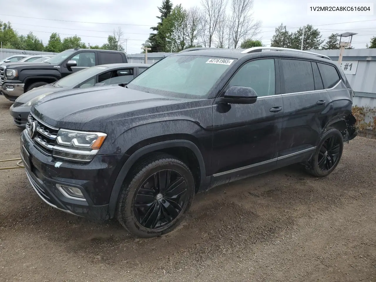 2019 Volkswagen Atlas Sel VIN: 1V2MR2CA8KC616004 Lot: 62761965