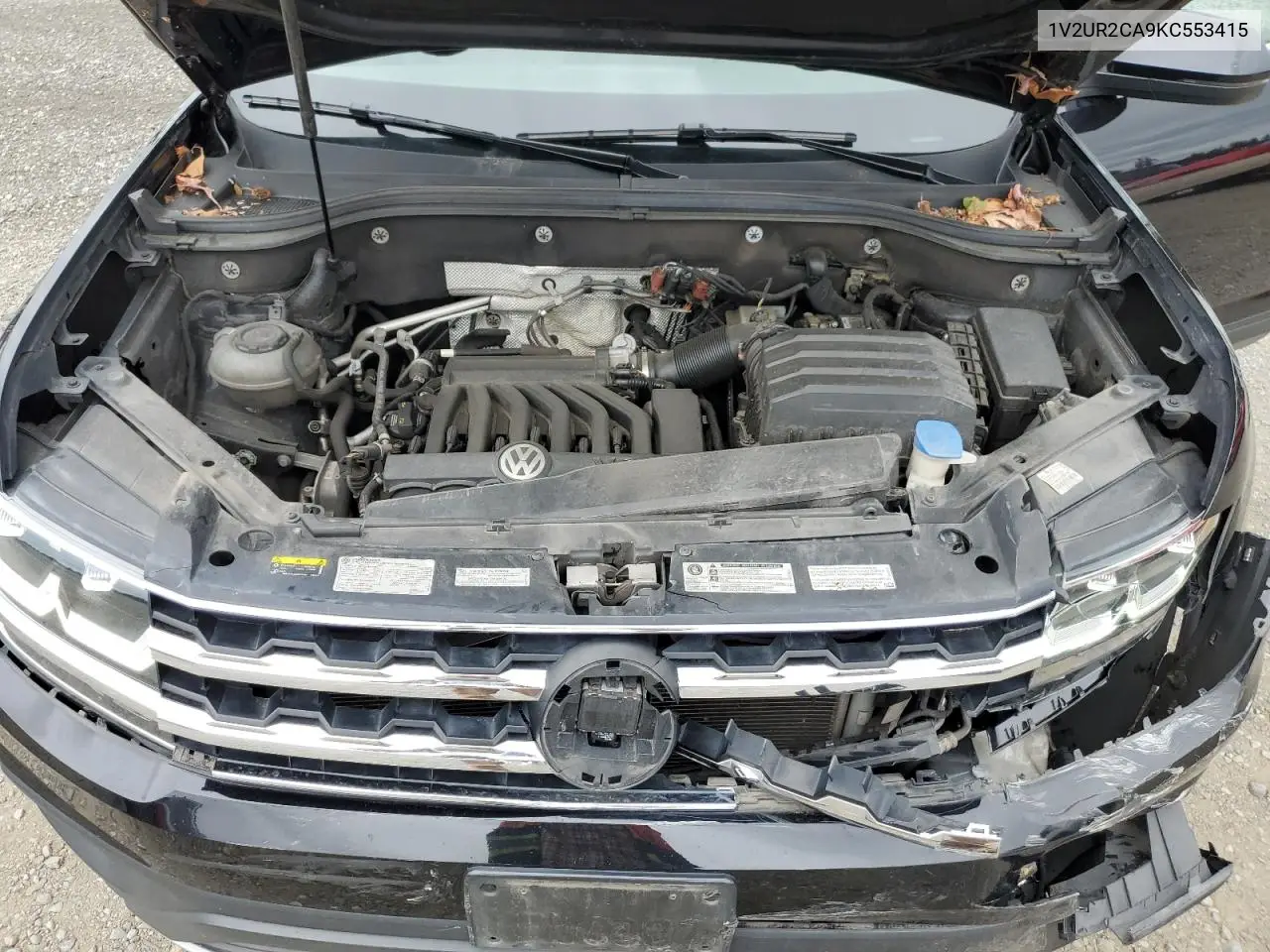 2019 Volkswagen Atlas Se VIN: 1V2UR2CA9KC553415 Lot: 62775855