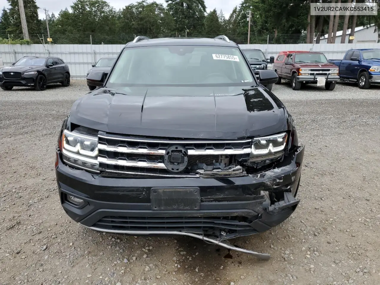 2019 Volkswagen Atlas Se VIN: 1V2UR2CA9KC553415 Lot: 62775855