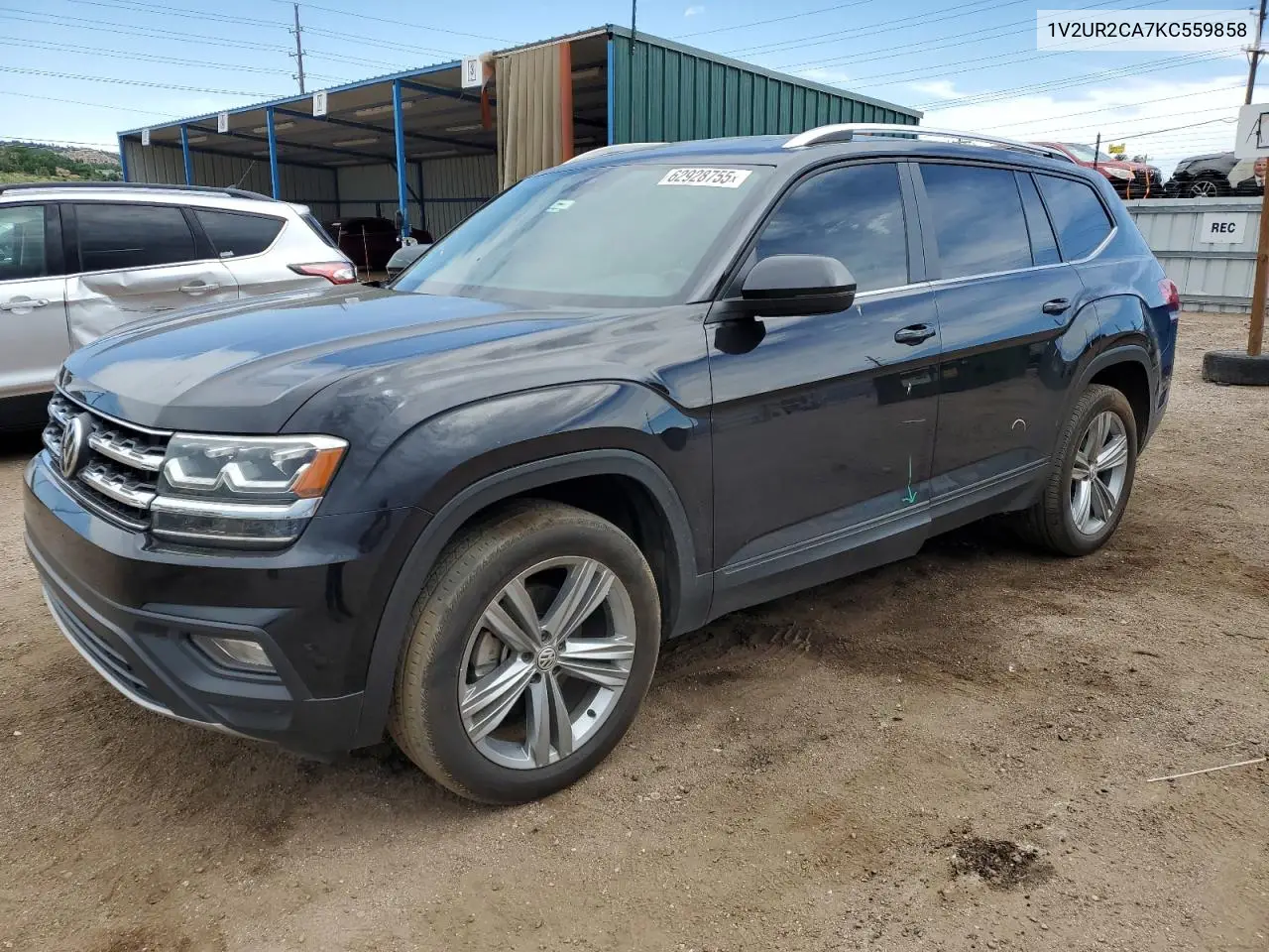 2019 Volkswagen Atlas Se VIN: 1V2UR2CA7KC559858 Lot: 62928755
