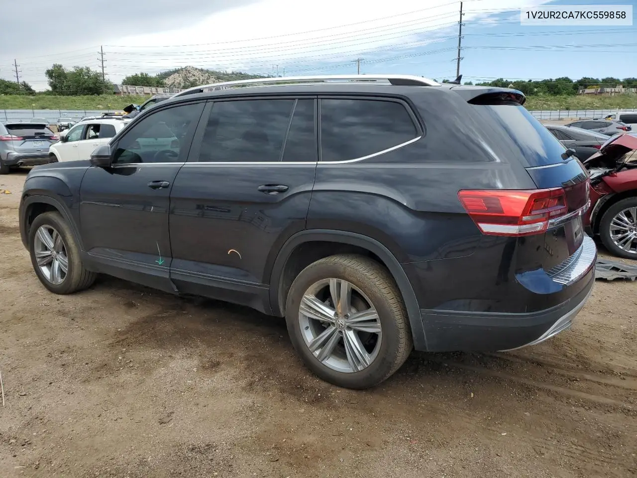 2019 Volkswagen Atlas Se VIN: 1V2UR2CA7KC559858 Lot: 62928755
