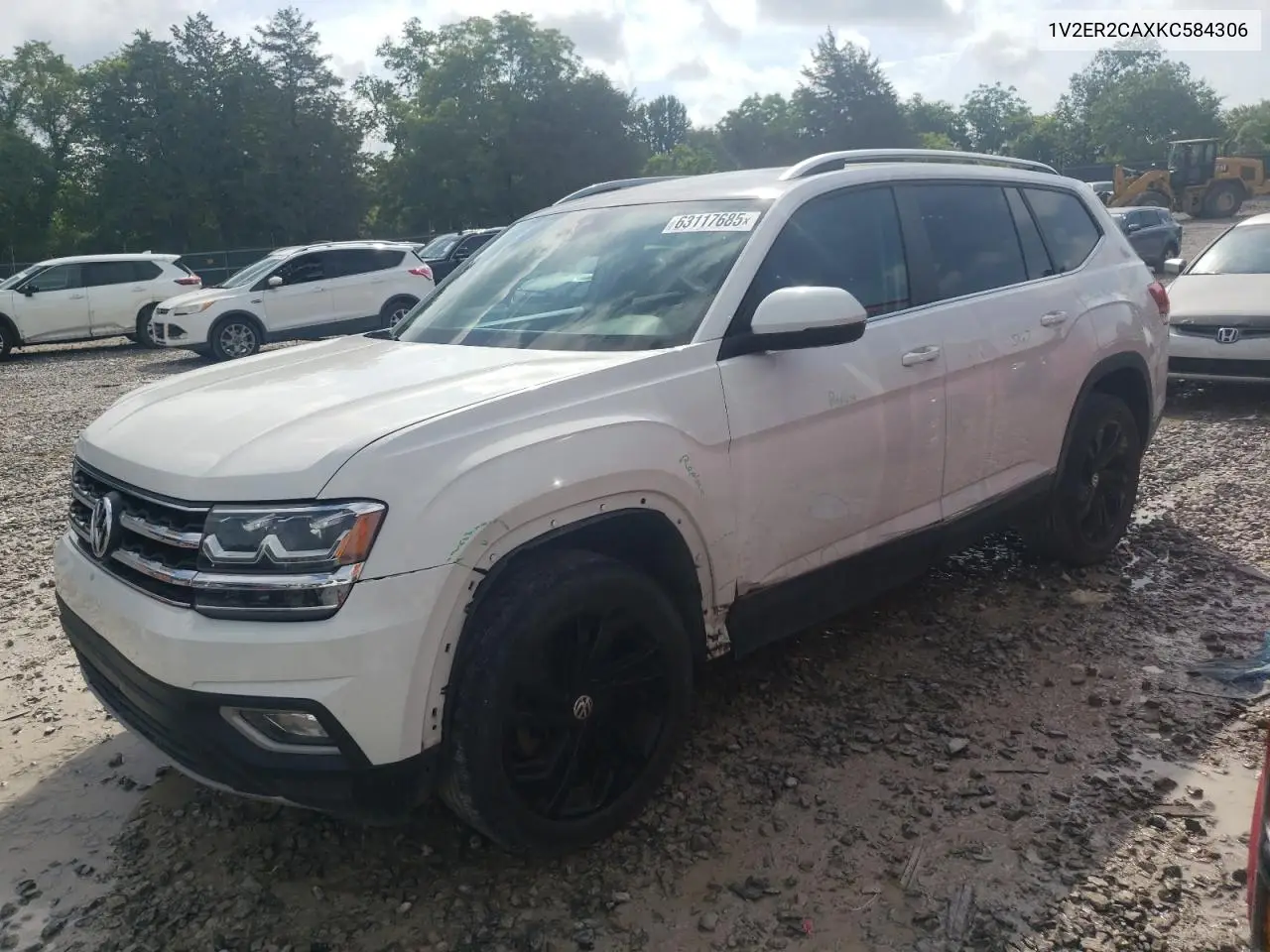 2019 Volkswagen Atlas Sel VIN: 1V2ER2CAXKC584306 Lot: 63117685
