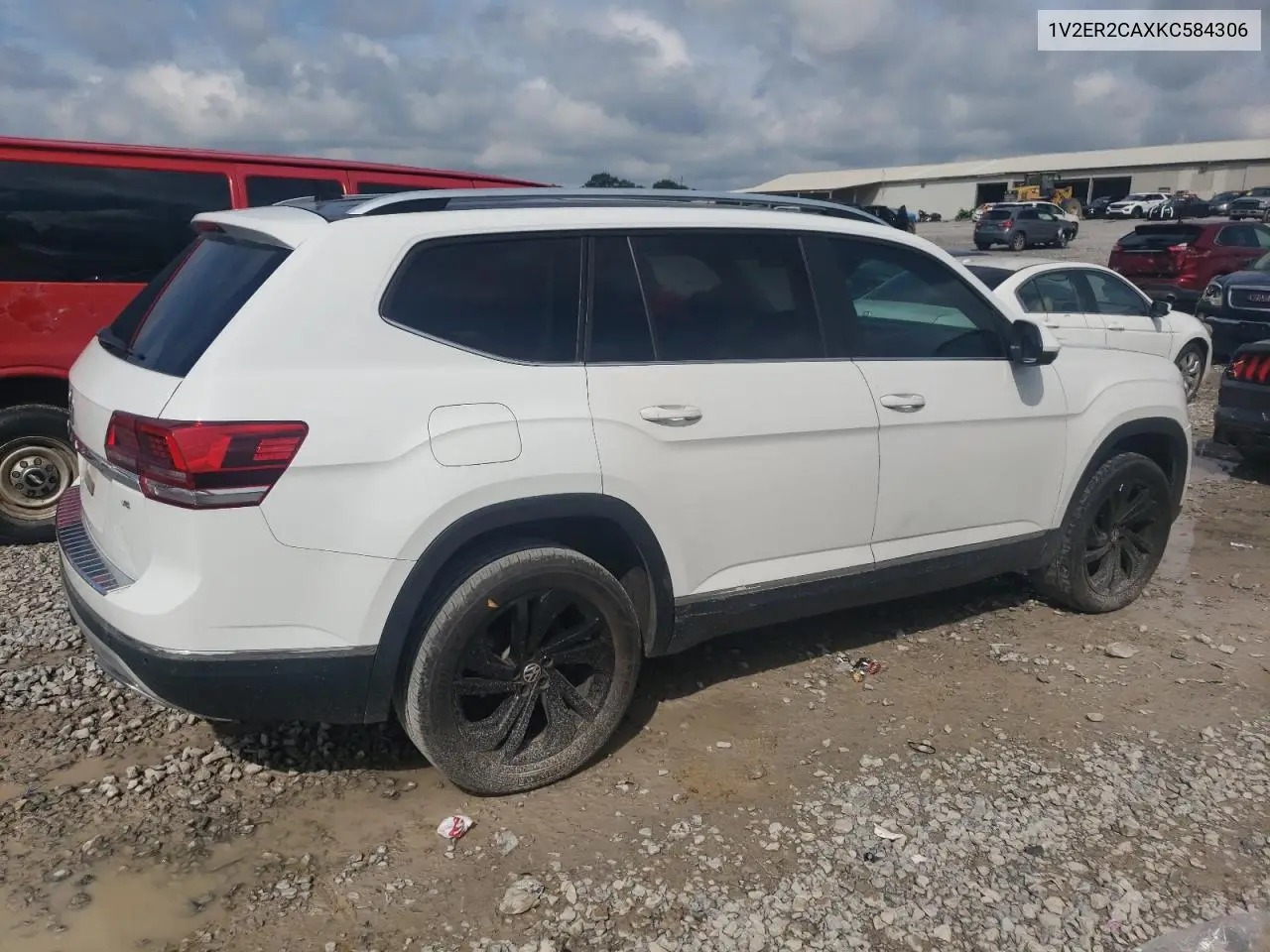 2019 Volkswagen Atlas Sel VIN: 1V2ER2CAXKC584306 Lot: 63117685