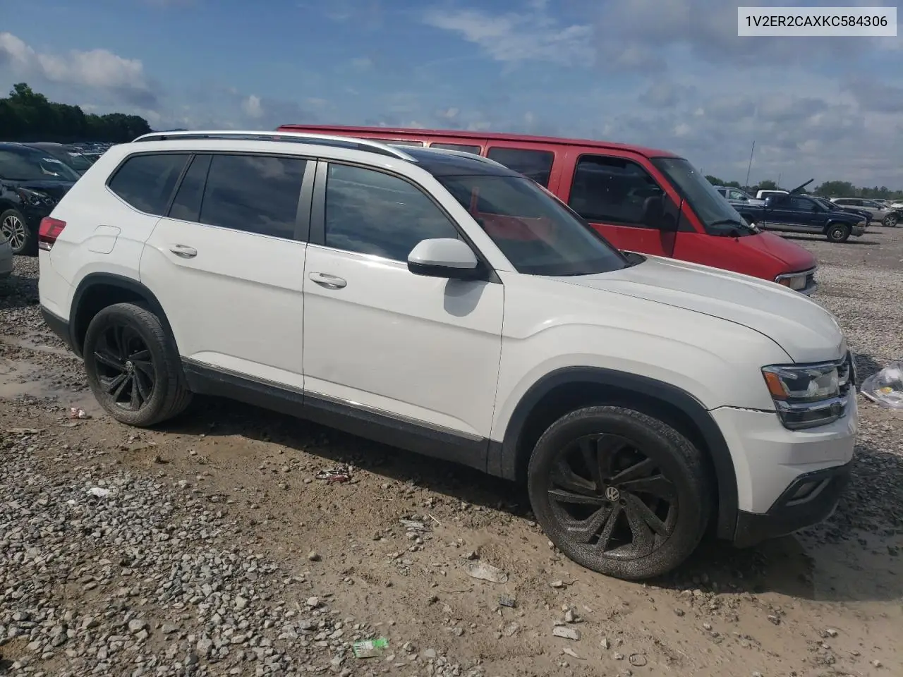 2019 Volkswagen Atlas Sel VIN: 1V2ER2CAXKC584306 Lot: 63117685
