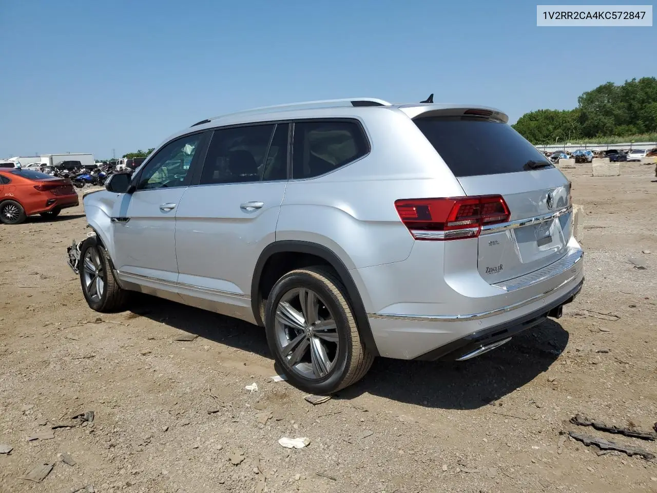 2019 Volkswagen Atlas Sel VIN: 1V2RR2CA4KC572847 Lot: 63356915