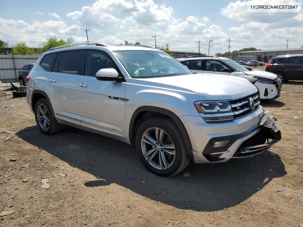 2019 Volkswagen Atlas Sel VIN: 1V2RR2CA4KC572847 Lot: 63356915