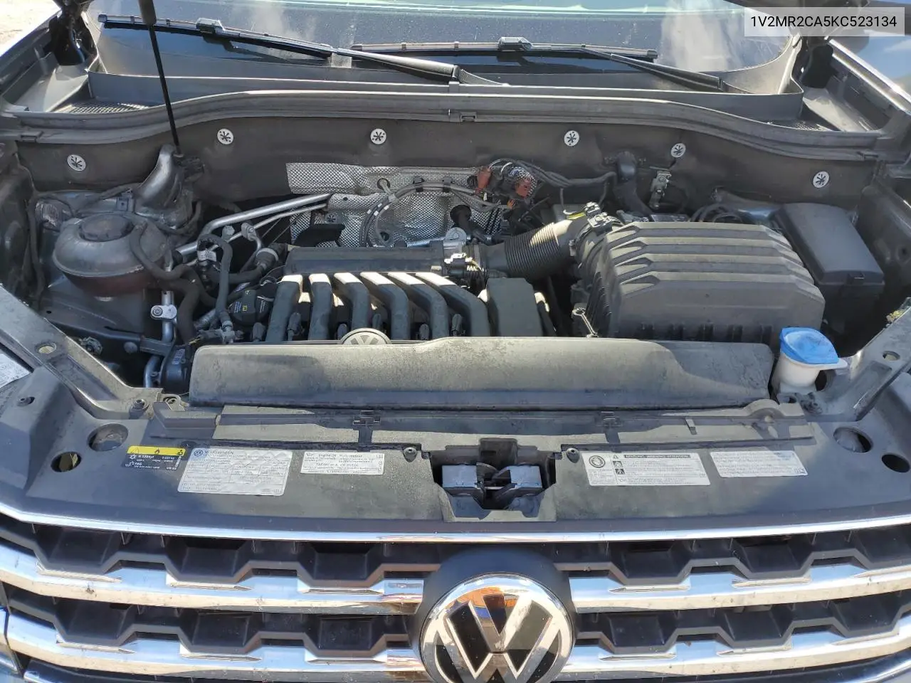 2019 Volkswagen Atlas Sel VIN: 1V2MR2CA5KC523134 Lot: 63484245