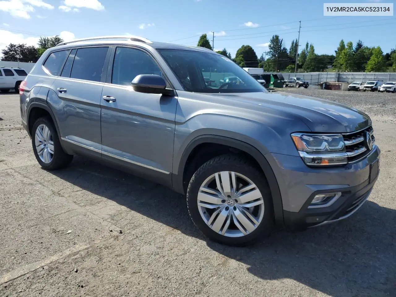 2019 Volkswagen Atlas Sel VIN: 1V2MR2CA5KC523134 Lot: 63484245