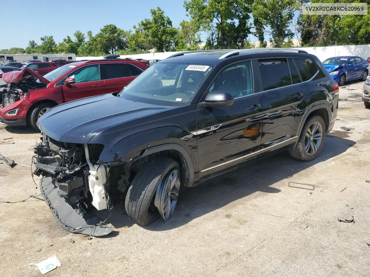 2019 Volkswagen Atlas Se VIN: 1V2XR2CA8KC620969 Lot: 64663445