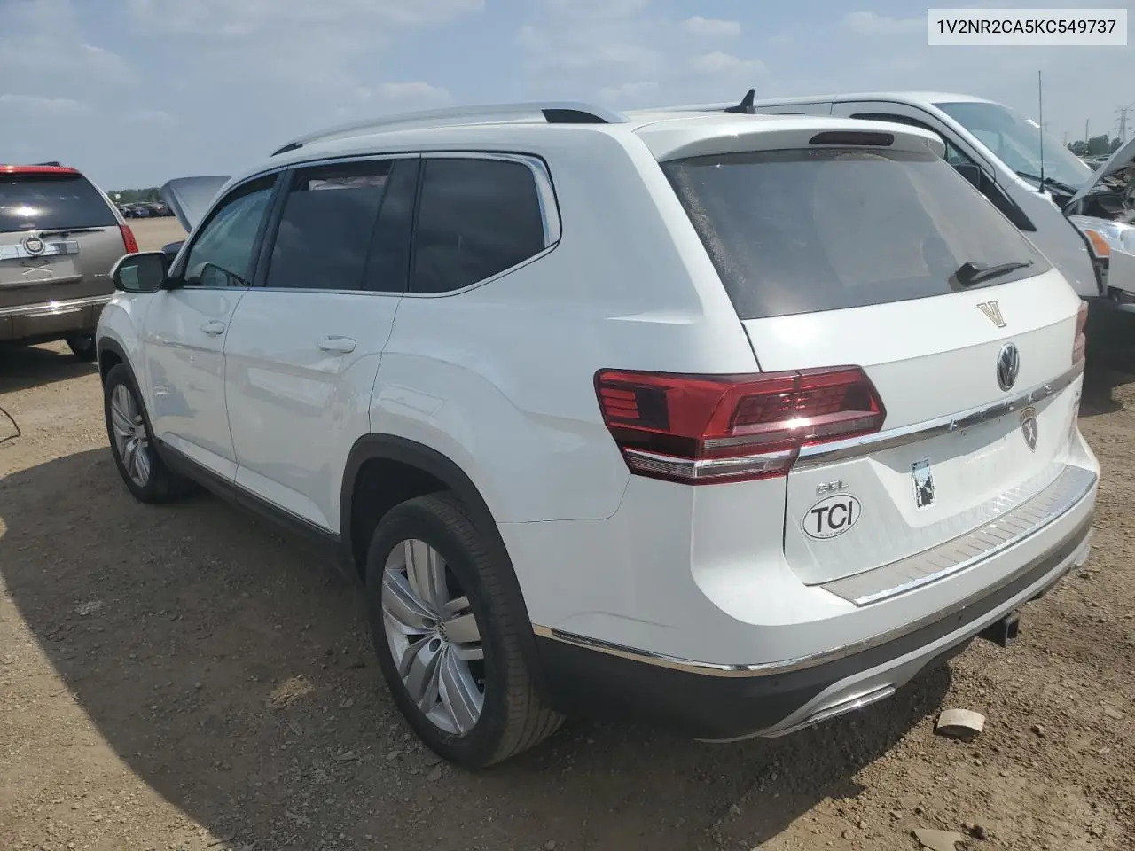 2019 Volkswagen Atlas Sel Premium VIN: 1V2NR2CA5KC549737 Lot: 64983025