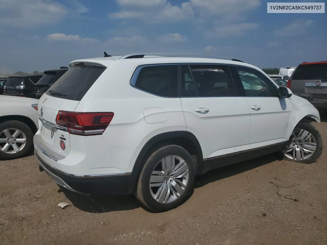 2019 Volkswagen Atlas Sel Premium VIN: 1V2NR2CA5KC549737 Lot: 64983025