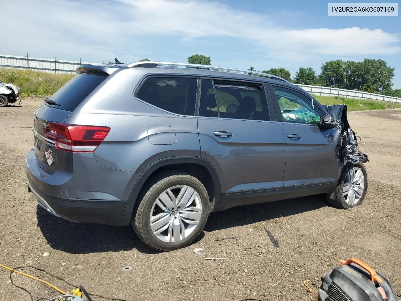 2019 Volkswagen Atlas Se VIN: 1V2UR2CA6KC607169 Lot: 65177345