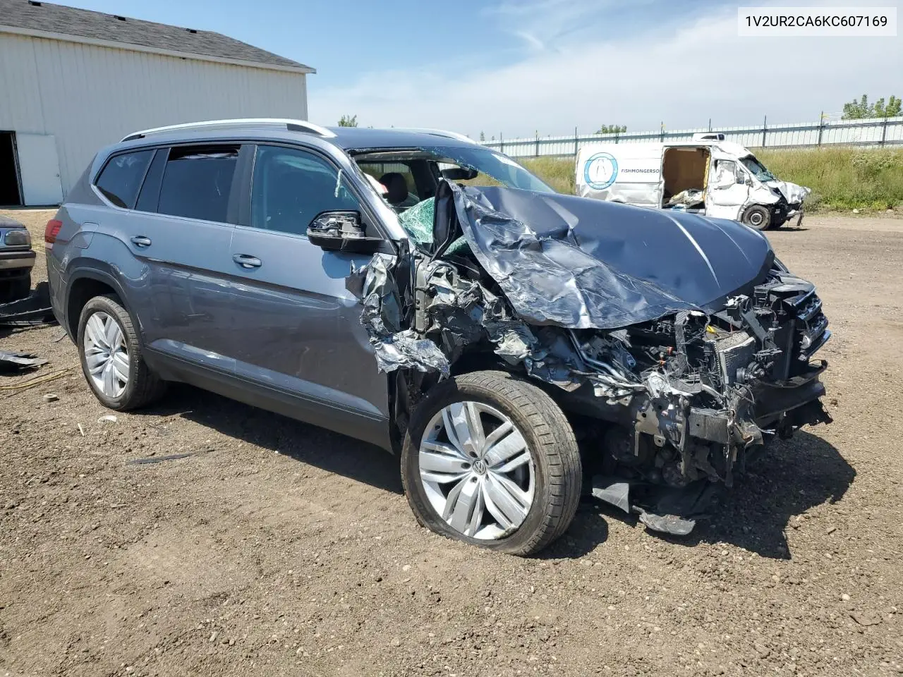 2019 Volkswagen Atlas Se VIN: 1V2UR2CA6KC607169 Lot: 65177345