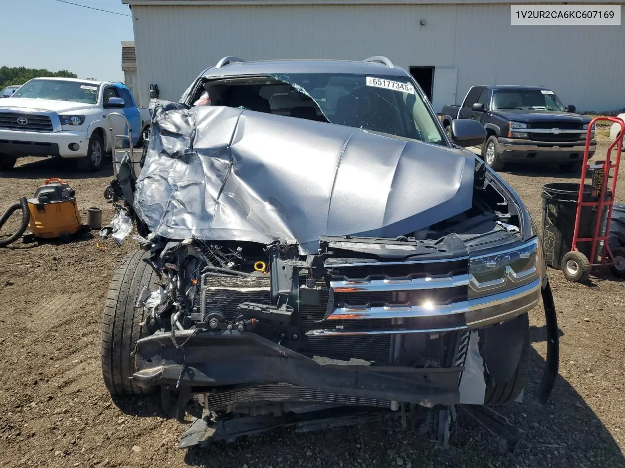 2019 Volkswagen Atlas Se VIN: 1V2UR2CA6KC607169 Lot: 65177345