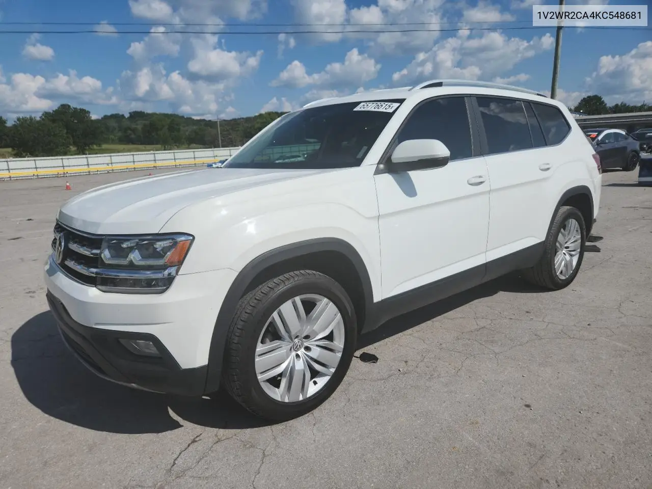 2019 Volkswagen Atlas Se VIN: 1V2WR2CA4KC548681 Lot: 65776615