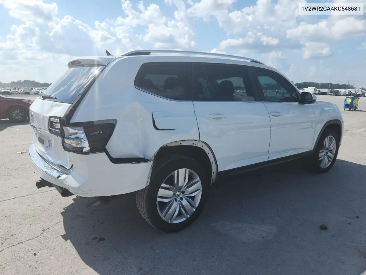 2019 Volkswagen Atlas Se VIN: 1V2WR2CA4KC548681 Lot: 65776615