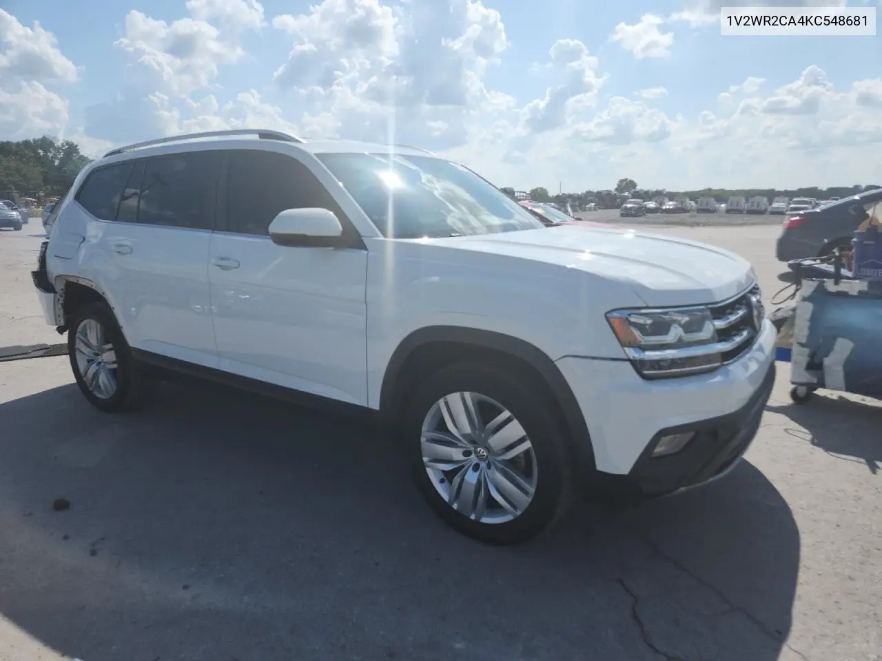 2019 Volkswagen Atlas Se VIN: 1V2WR2CA4KC548681 Lot: 65776615