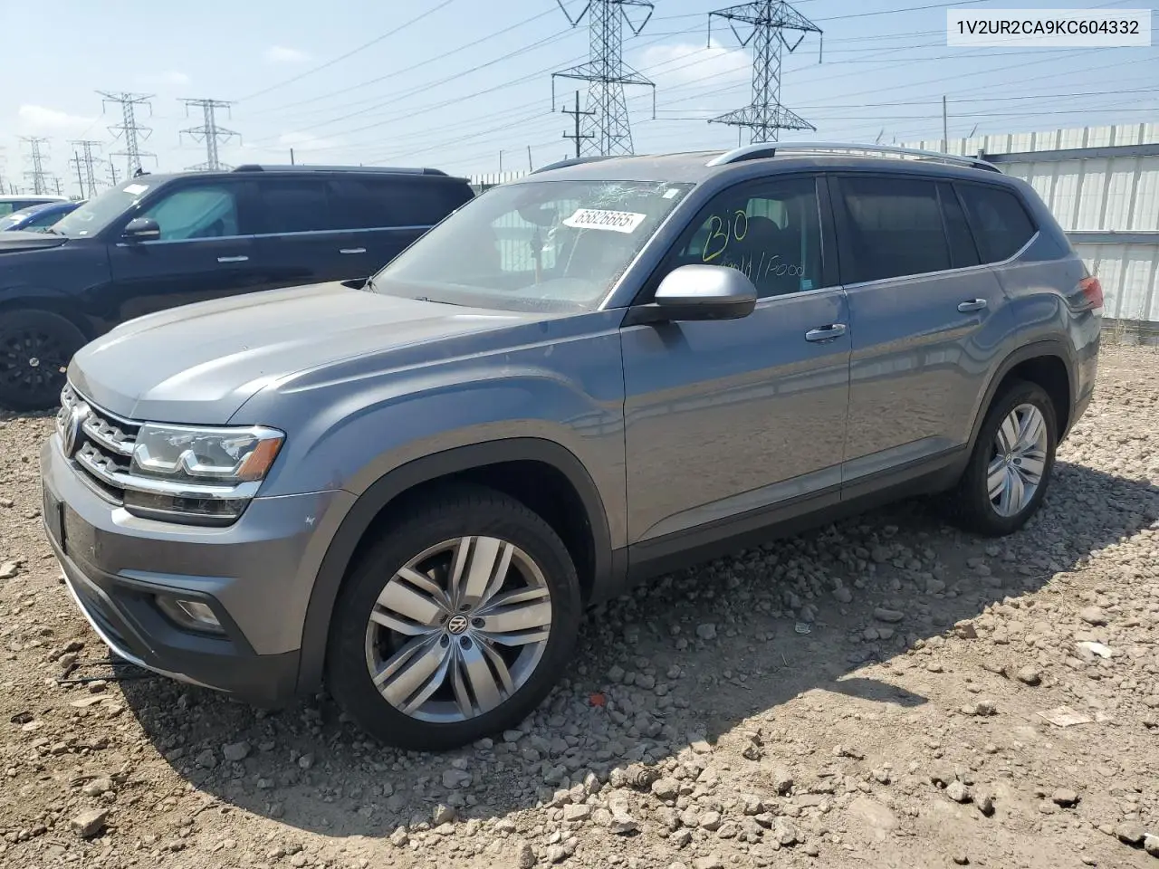 2019 Volkswagen Atlas Se VIN: 1V2UR2CA9KC604332 Lot: 65826665