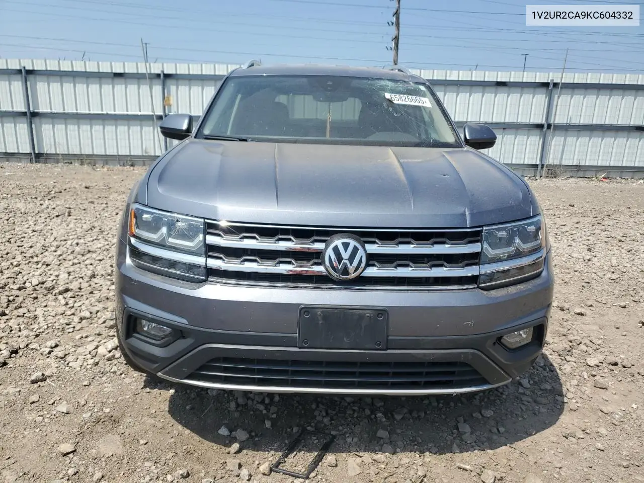 2019 Volkswagen Atlas Se VIN: 1V2UR2CA9KC604332 Lot: 65826665