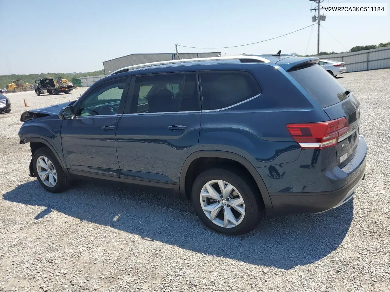 2019 Volkswagen Atlas Se VIN: 1V2WR2CA3KC511184 Lot: 65991845