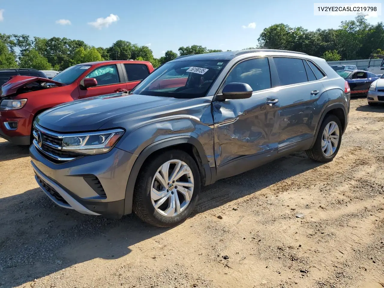 2020 Volkswagen Atlas Cross Sport Se VIN: 1V2YE2CA5LC219798 Lot: 56199135