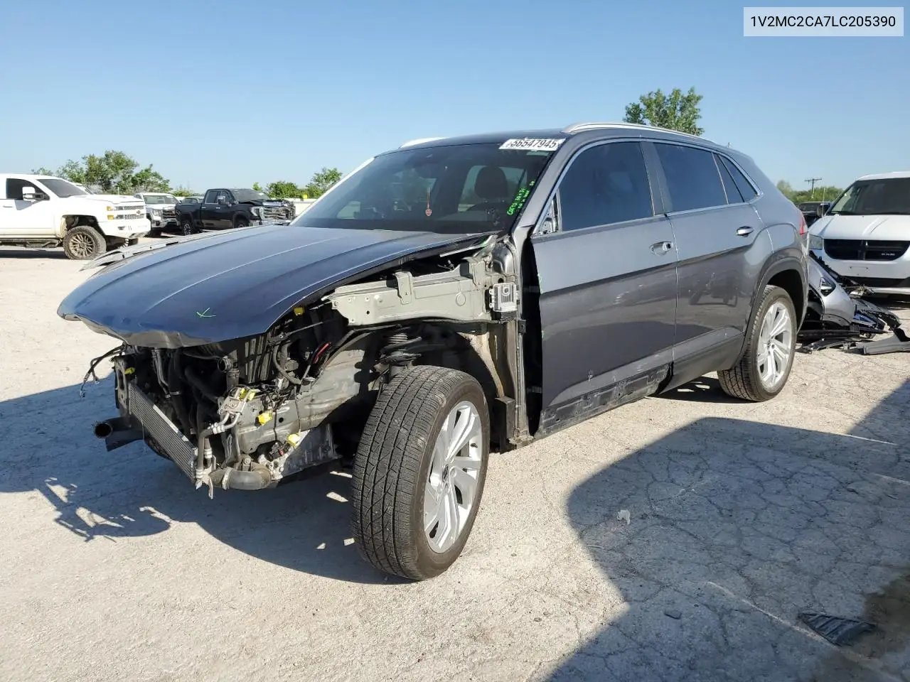 2020 Volkswagen Atlas Cross Sport Sel VIN: 1V2MC2CA7LC205390 Lot: 56547945