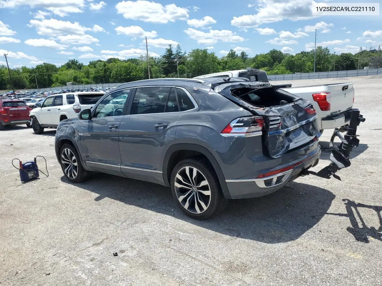 2020 Volkswagen Atlas Cross Sport Sel R-Line VIN: 1V2SE2CA9LC221110 Lot: 58019435