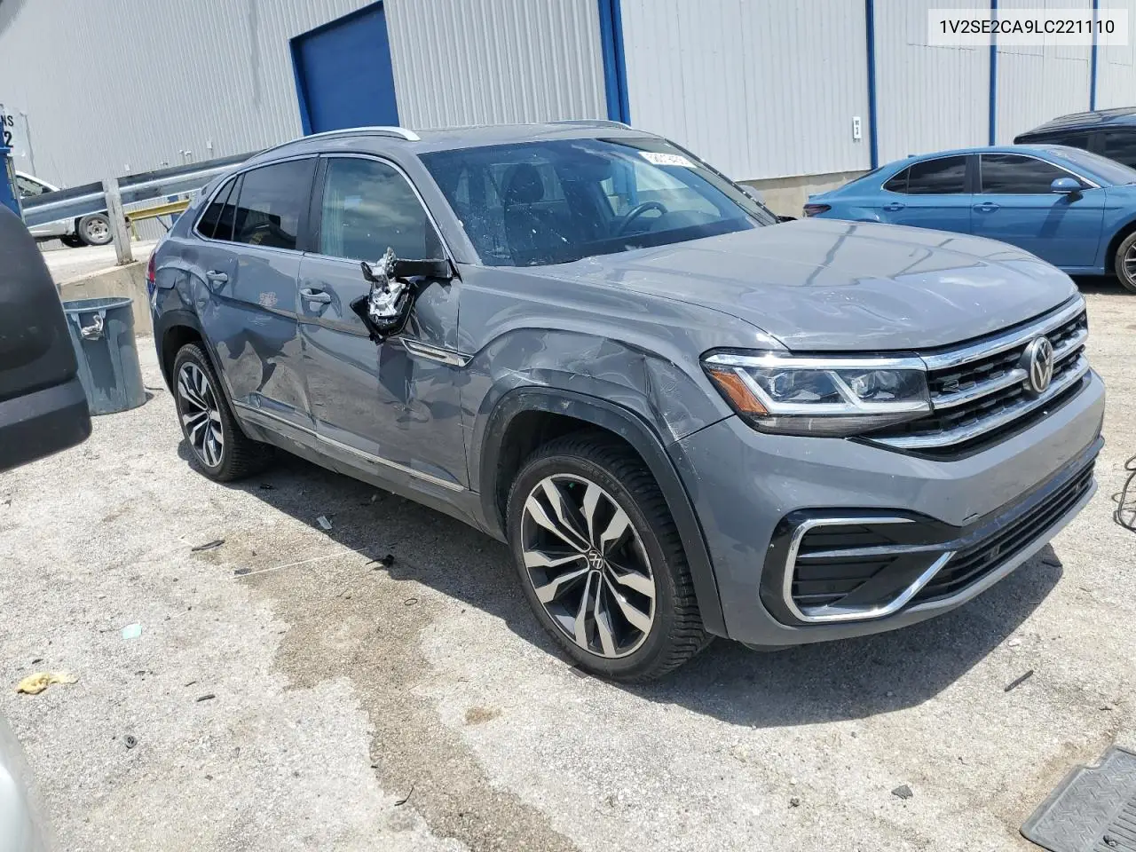 2020 Volkswagen Atlas Cross Sport Sel R-Line VIN: 1V2SE2CA9LC221110 Lot: 58019435