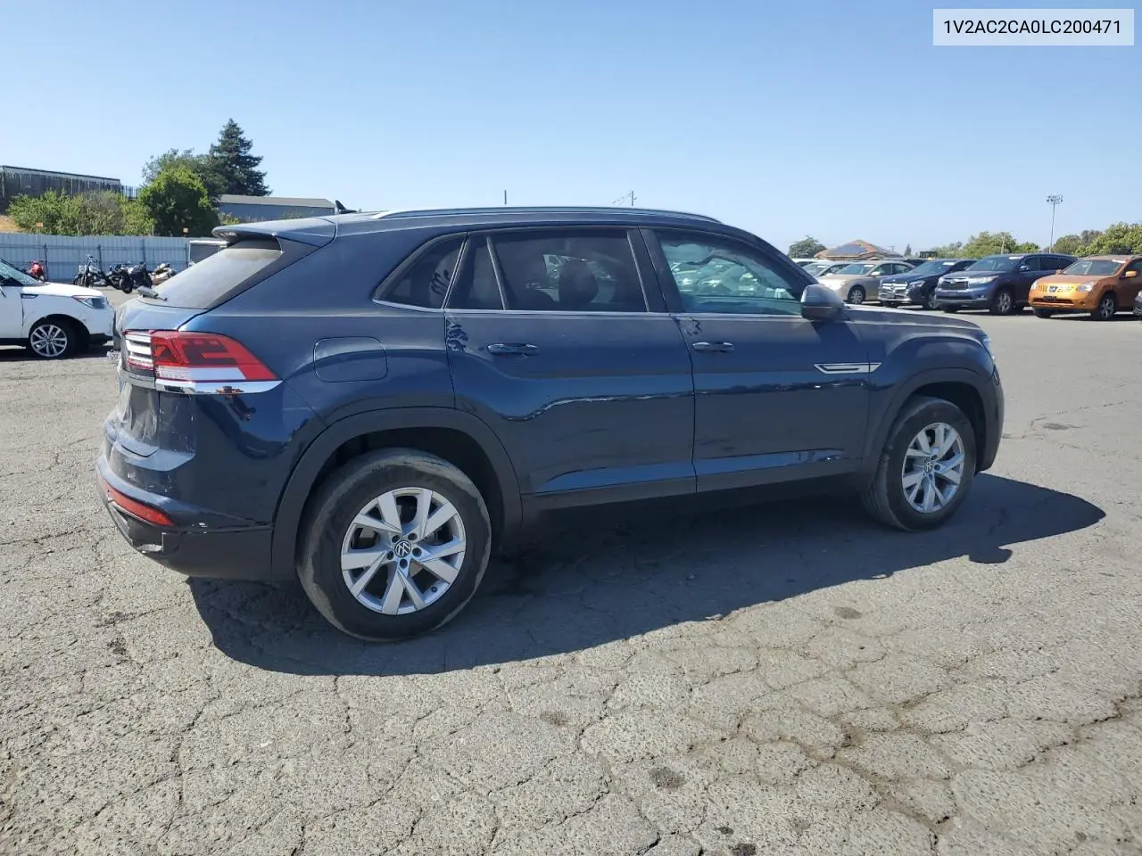 2020 Volkswagen Atlas Cross Sport S VIN: 1V2AC2CA0LC200471 Lot: 60123715