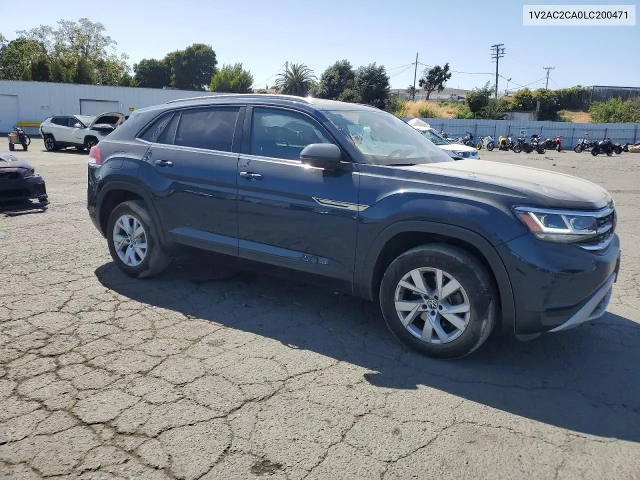 2020 Volkswagen Atlas Cross Sport S VIN: 1V2AC2CA0LC200471 Lot: 60123715