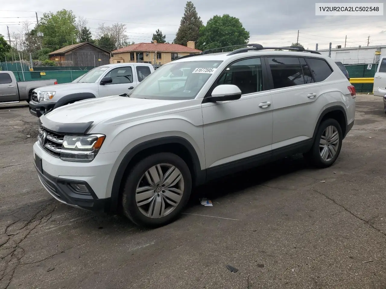 2020 Volkswagen Atlas Se VIN: 1V2UR2CA2LC502548 Lot: 61677595