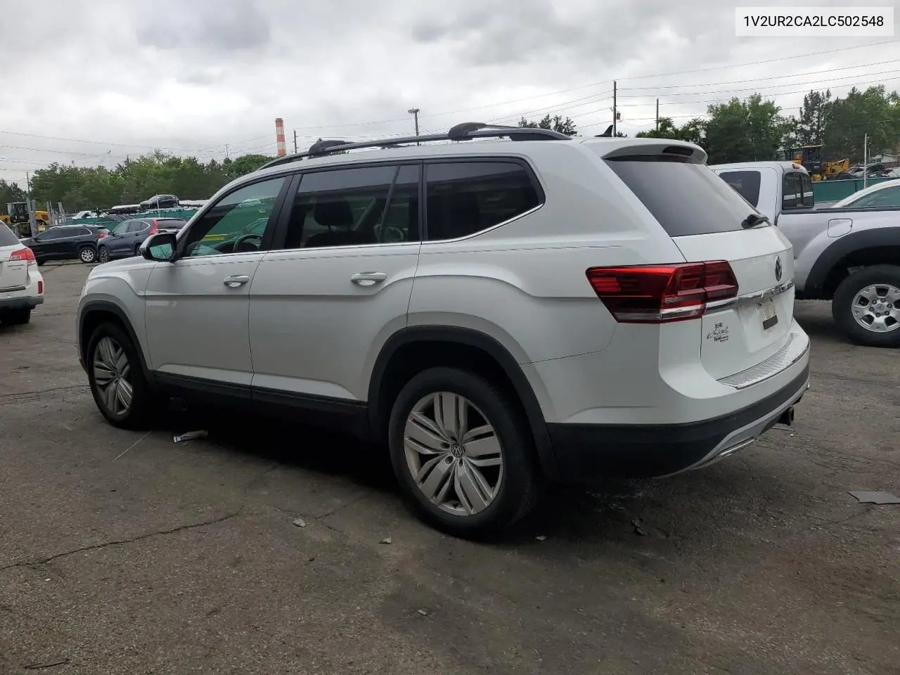 2020 Volkswagen Atlas Se VIN: 1V2UR2CA2LC502548 Lot: 61677595