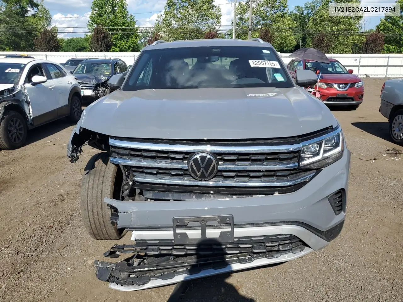 2020 Volkswagen Atlas Cross Sport Se VIN: 1V21E2CA2LC217394 Lot: 62007135