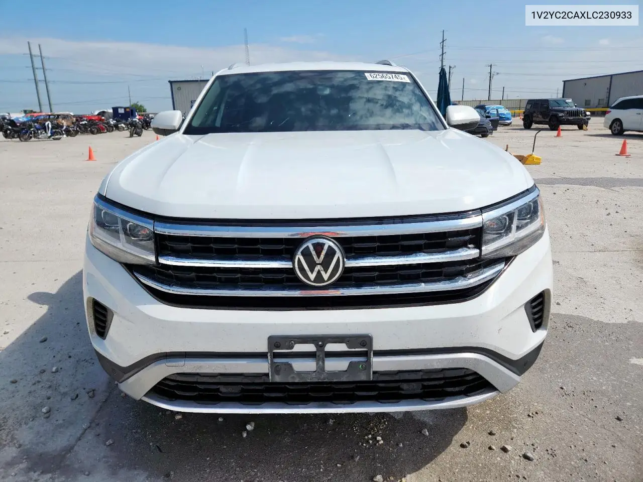 2020 Volkswagen Atlas Cross Sport Se VIN: 1V2YC2CAXLC230933 Lot: 62565745