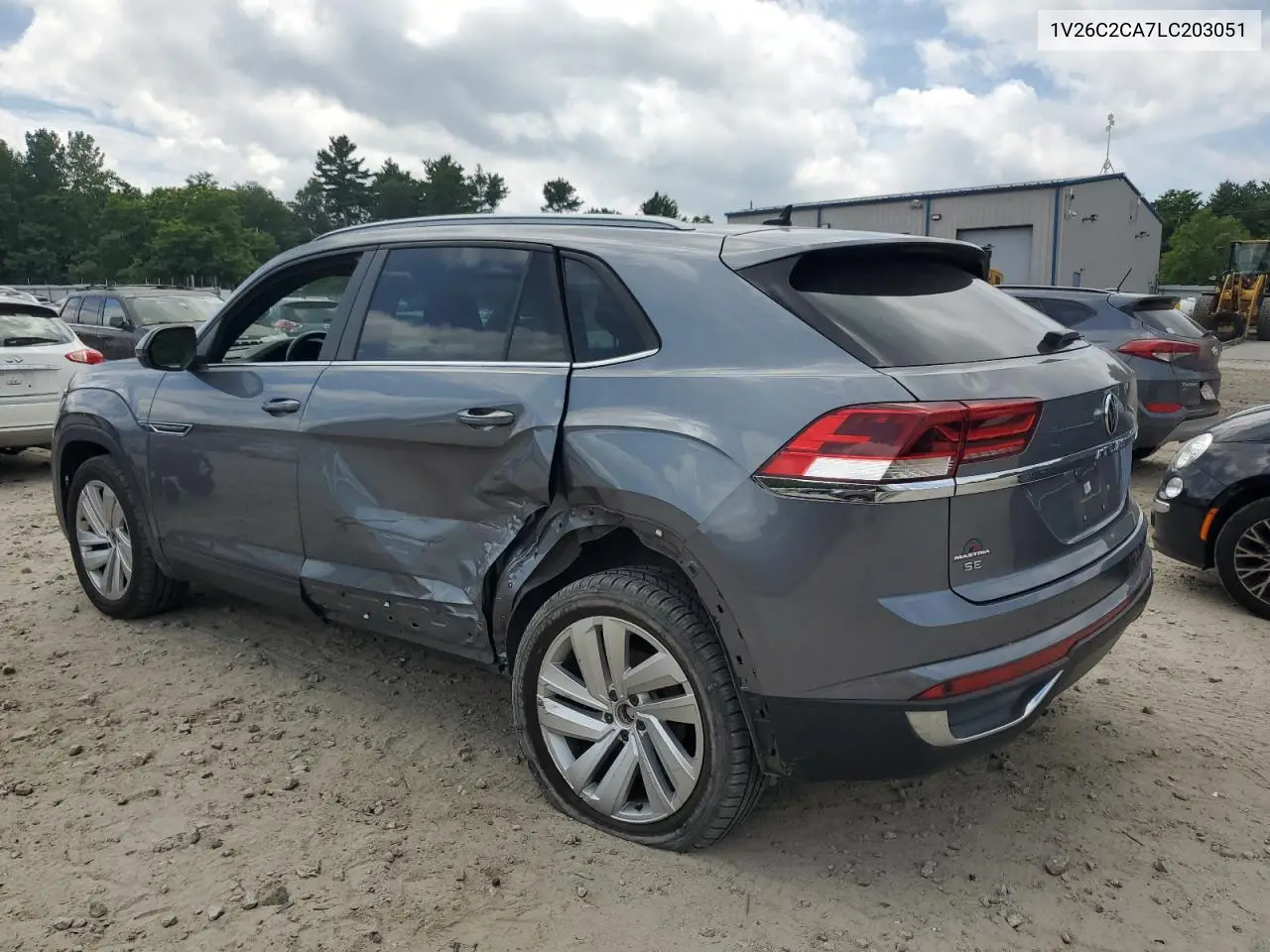 2020 Volkswagen Atlas Cross Sport Se VIN: 1V26C2CA7LC203051 Lot: 62683655