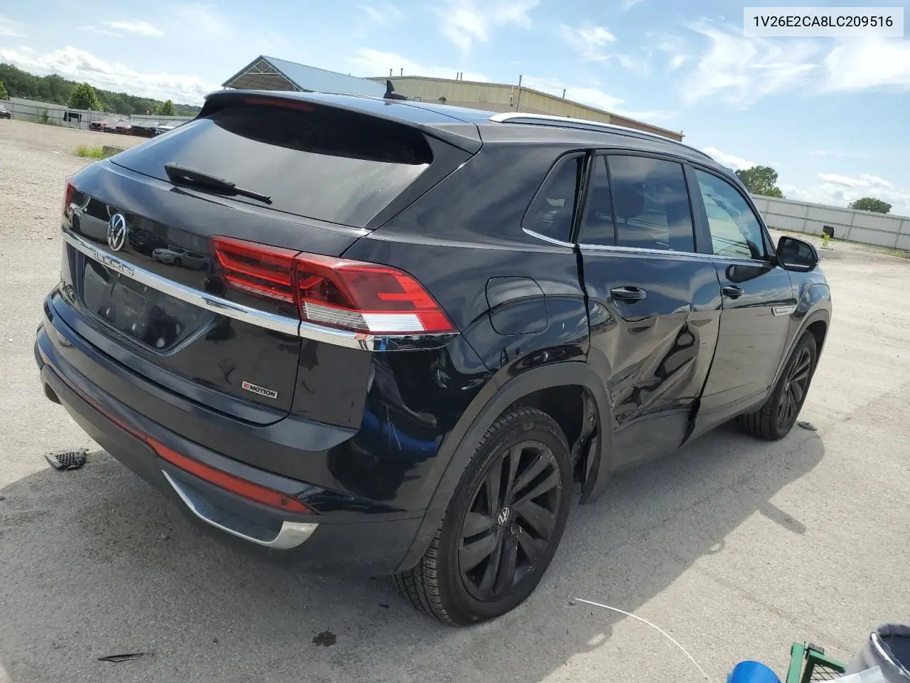 2020 Volkswagen Atlas Cross Sport Se VIN: 1V26E2CA8LC209516 Lot: 63756885