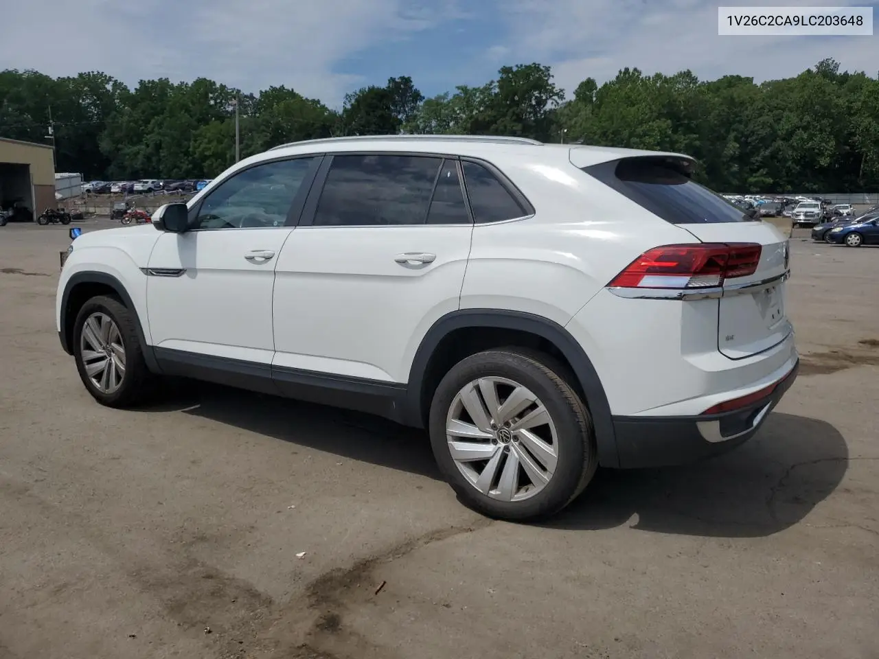 2020 Volkswagen Atlas Cross Sport Se VIN: 1V26C2CA9LC203648 Lot: 63848285