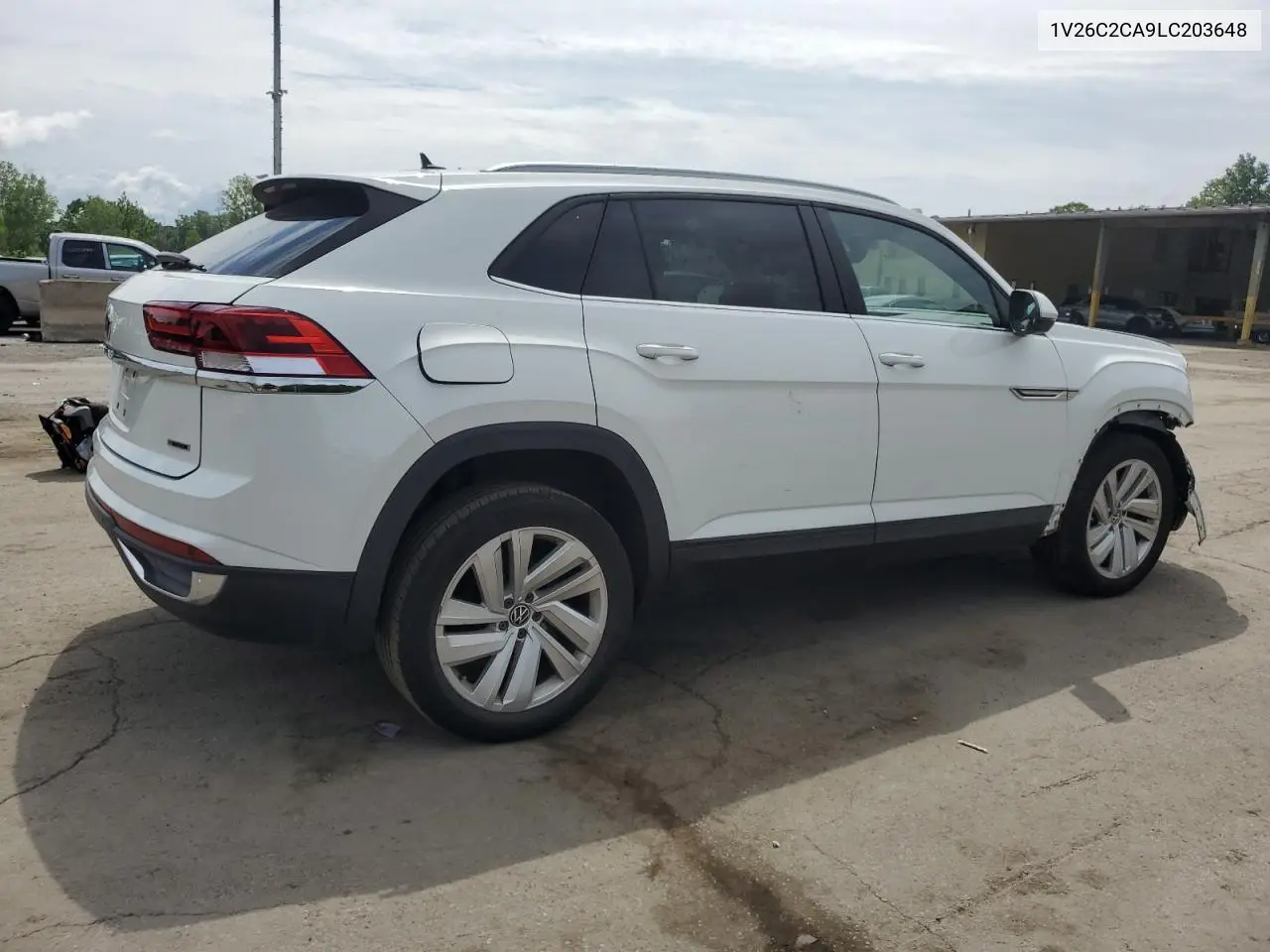 2020 Volkswagen Atlas Cross Sport Se VIN: 1V26C2CA9LC203648 Lot: 63848285