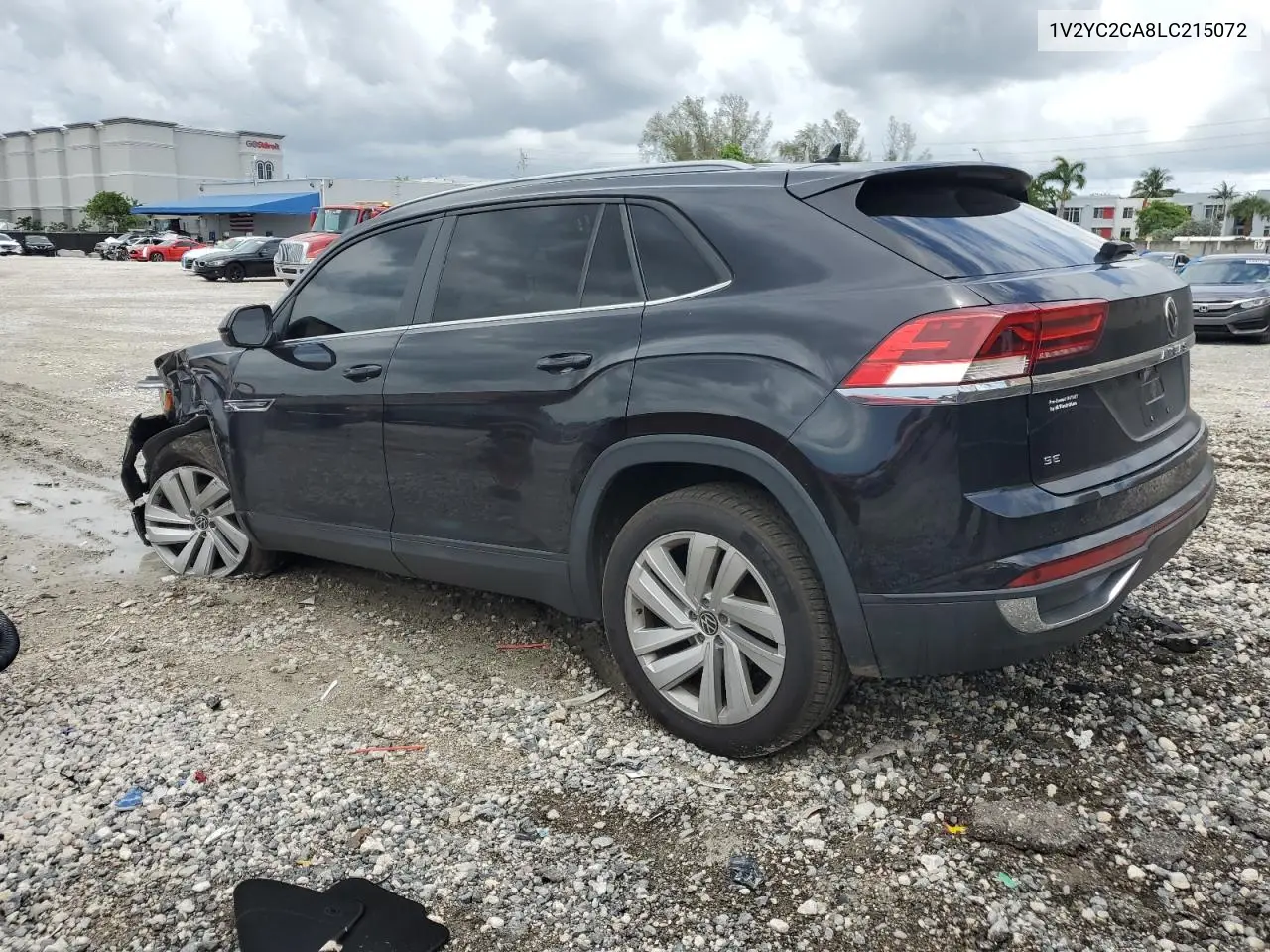 2020 Volkswagen Atlas Cross Sport Se VIN: 1V2YC2CA8LC215072 Lot: 64727075